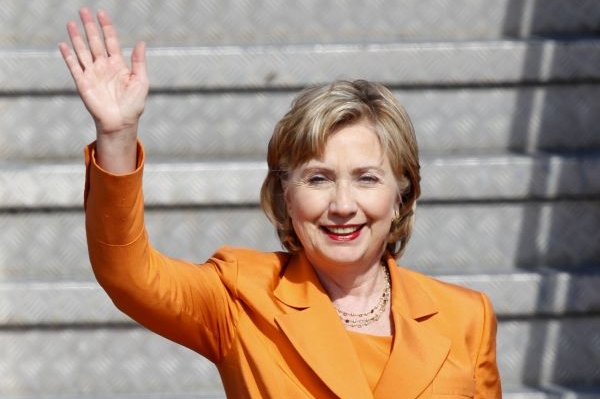 Hillary Clintonová je na návštěvě Thajska.